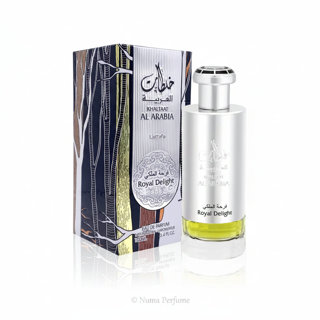 Lattafa - Khaltat Al Arabia Royal Delight Silver - Eau de Parfum - 100ml - خلطات العربية رويال ديلايت سيلفر