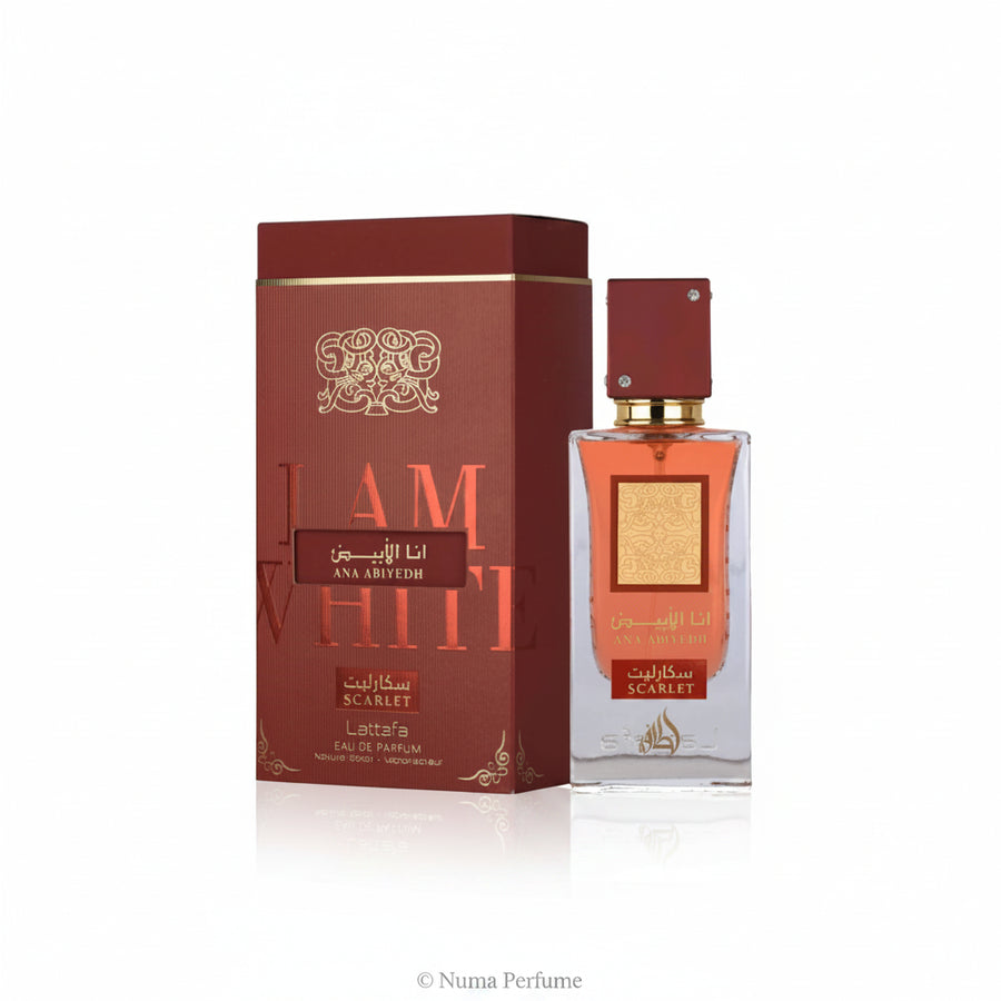 Lattafa - Ana Abiyedh Scarlet - Eau de Parfum - 60ml - أنا الأبيض سكارليت